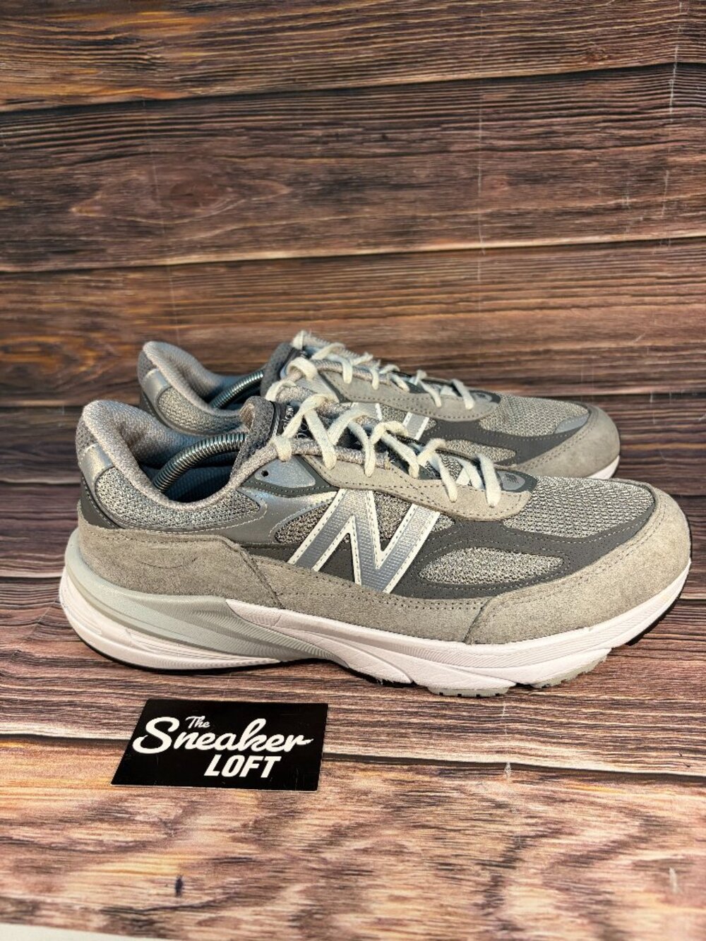 New Balance 990v6 Made in USA Men's Gray Suede Shoes Size 12.5
